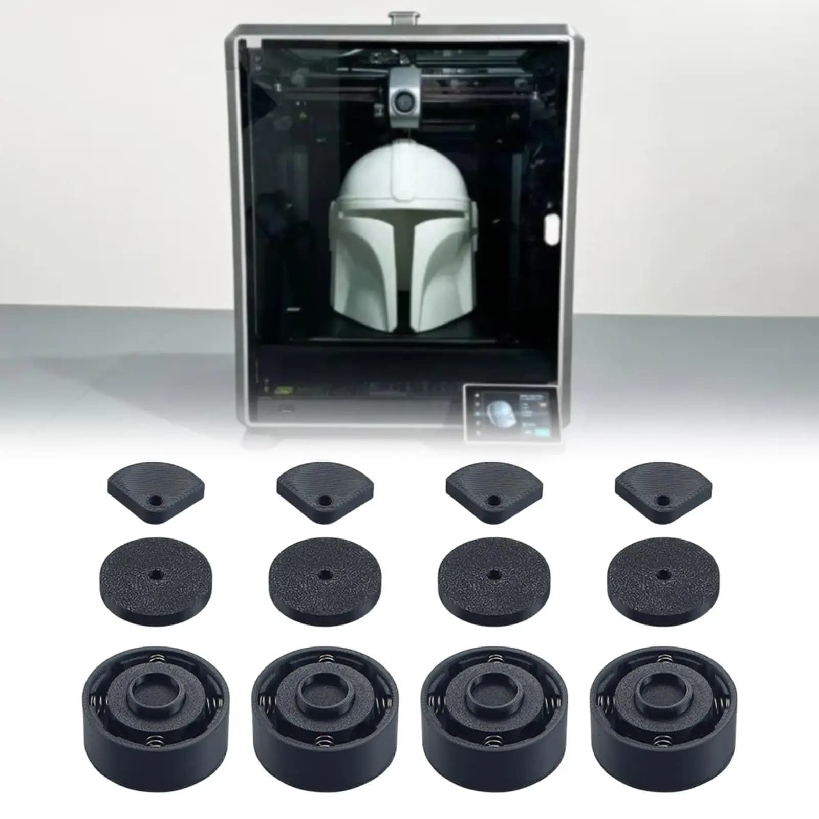 4 pcs rubber bearings for 3D printer, for maintenance, anti-slip, for 3D printer