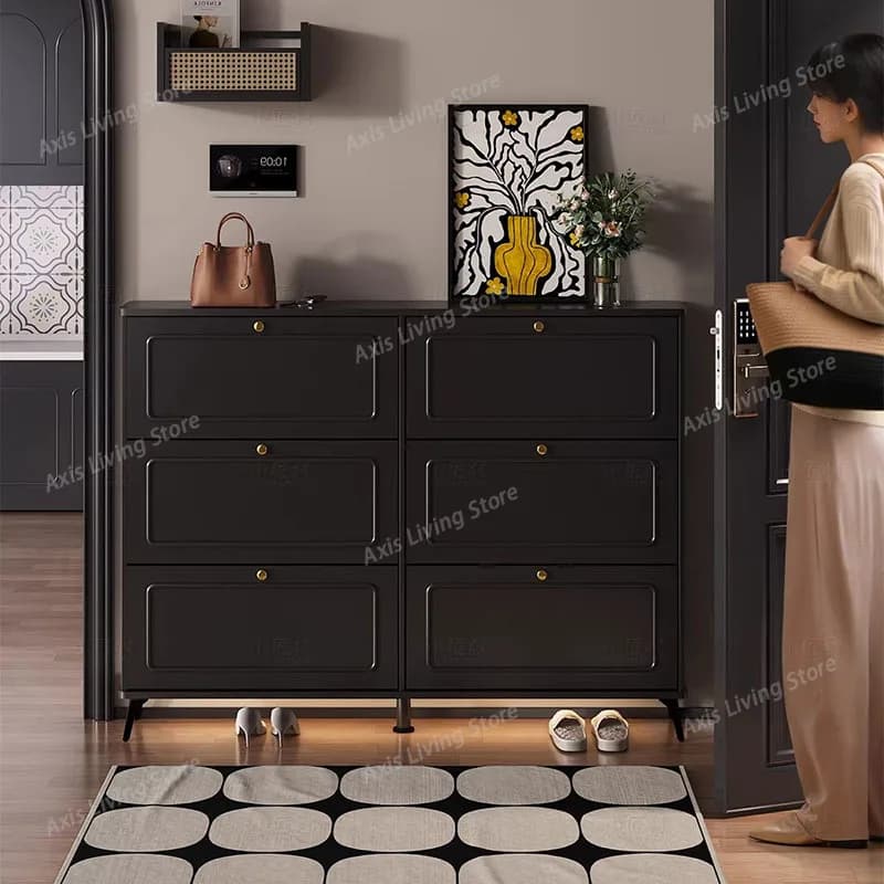 Display Organizer Shoe Shelf Storage Modern Slippers Entrance Hall Vertical Shoe Cabinet Luxury Archivadores Hotel Furniture