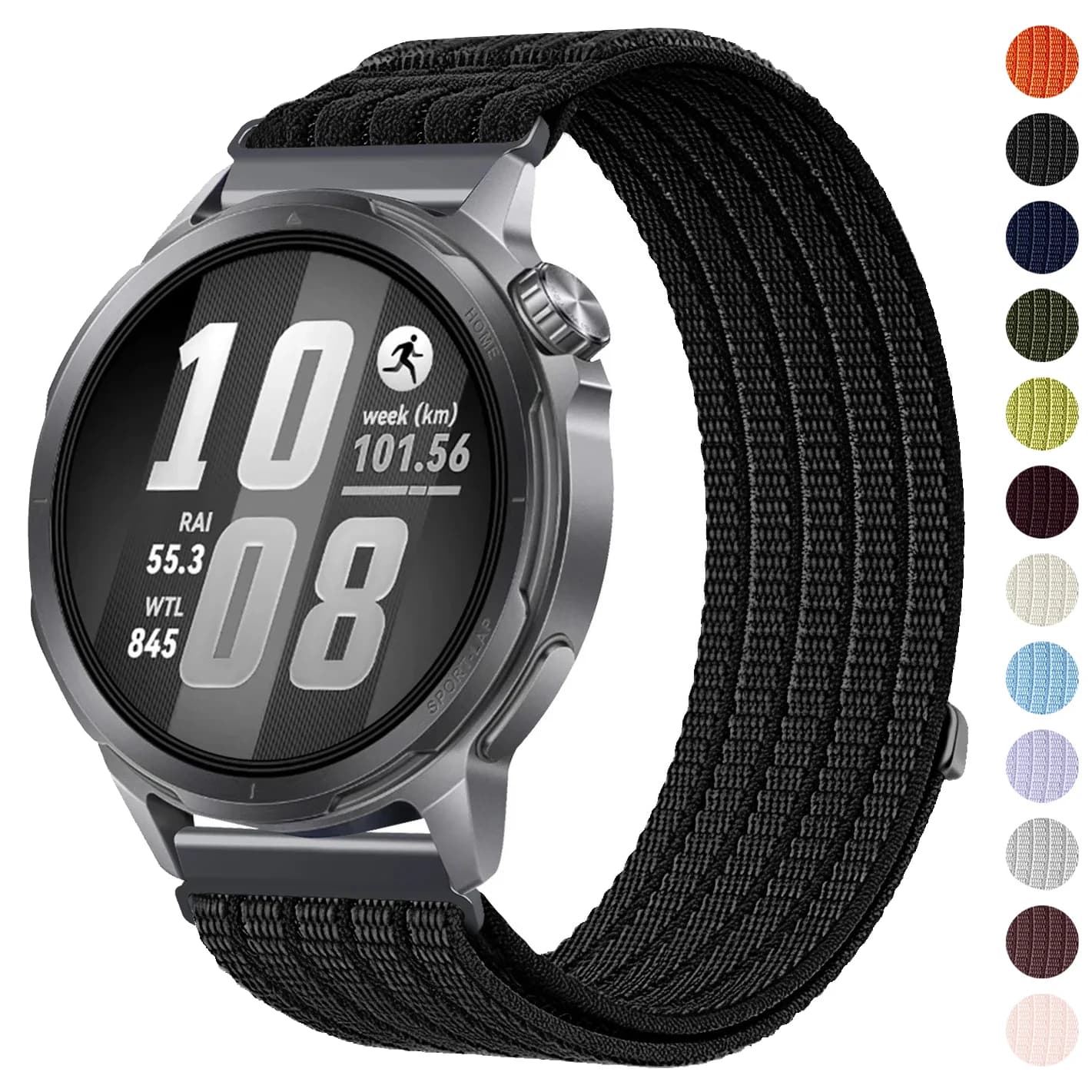 18/20/22mm Strap For Huawei Watch GT Runner2 GT6 Pro GT5 Pro GT6 5 4 46/41mm GT5 Pro GT3 2 42mm Braided Nylon Loop Band Bracelet