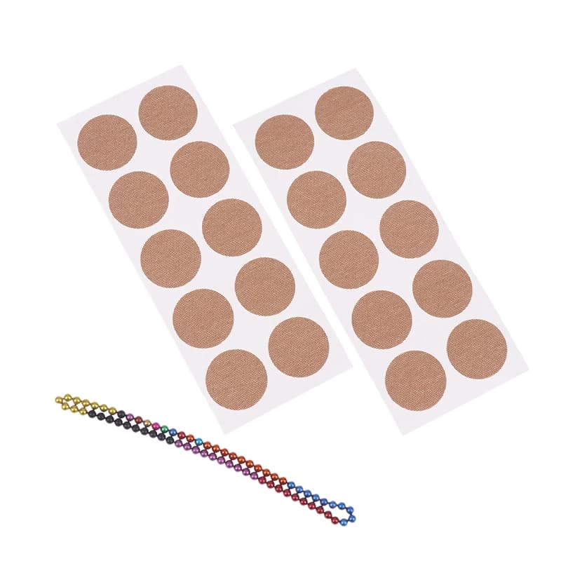 10pcs/Pack 21mm Color Acupuncture Magnetic Patches Massage Muscle Relax Magnet Treatment Stickers