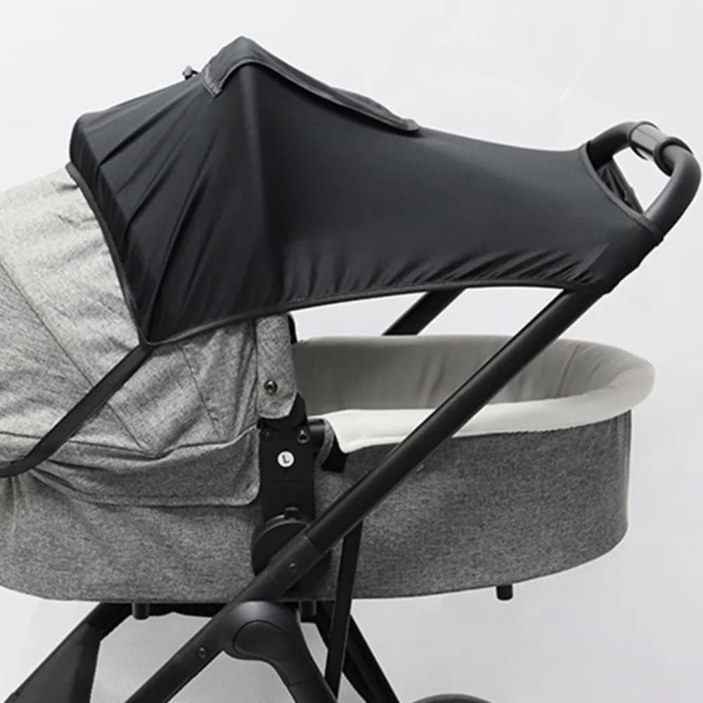 Copertura parasole per passeggino estesa, leggera e traspirante, per carrozzina per bambini, protezione solare, visiera anti-UV per passeggino
