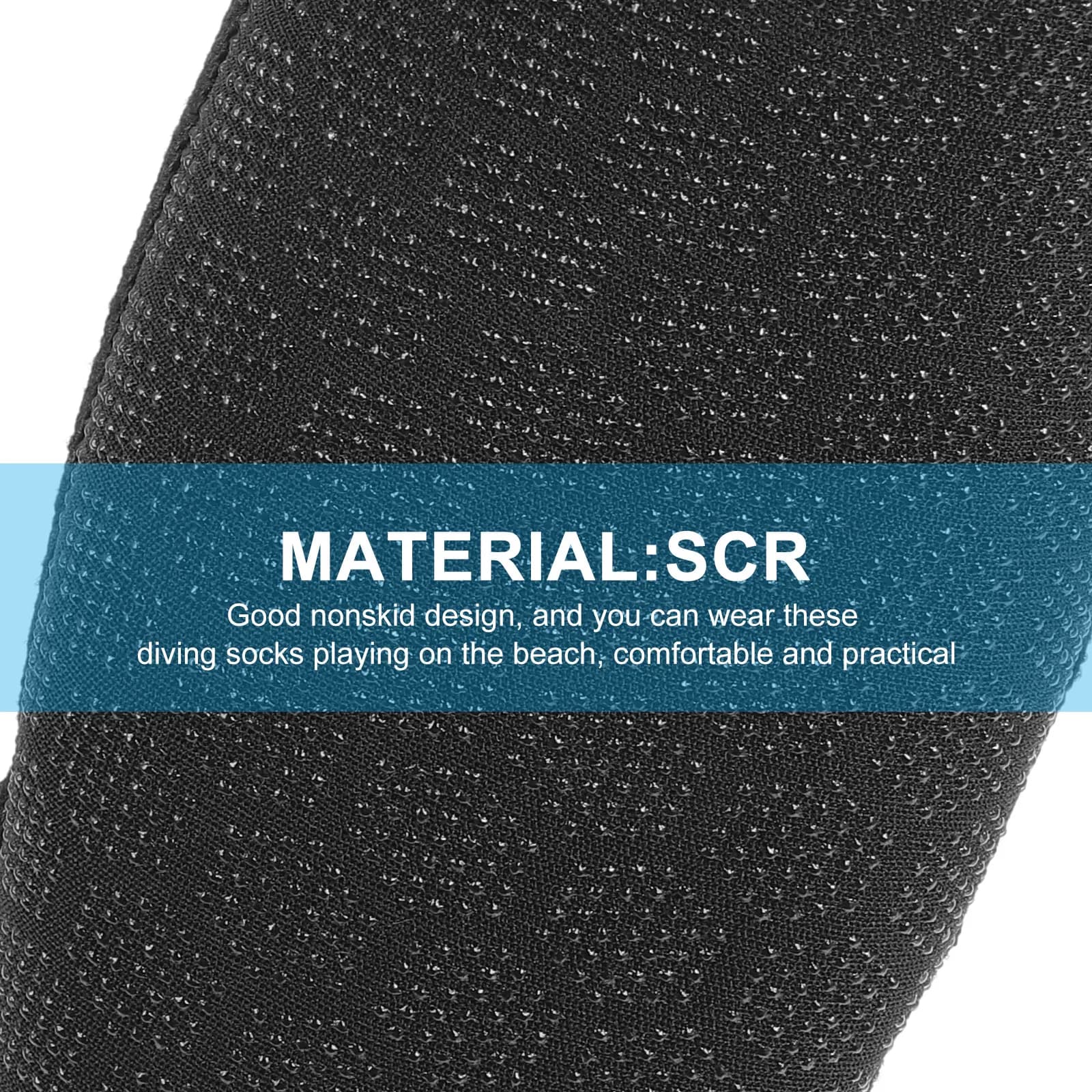 1Pair Premium Nylon Diving Socks for Swimming Snorkeling Surfing Water Sports Anti-Slip Warm Breathable Nonskid Swim Socks