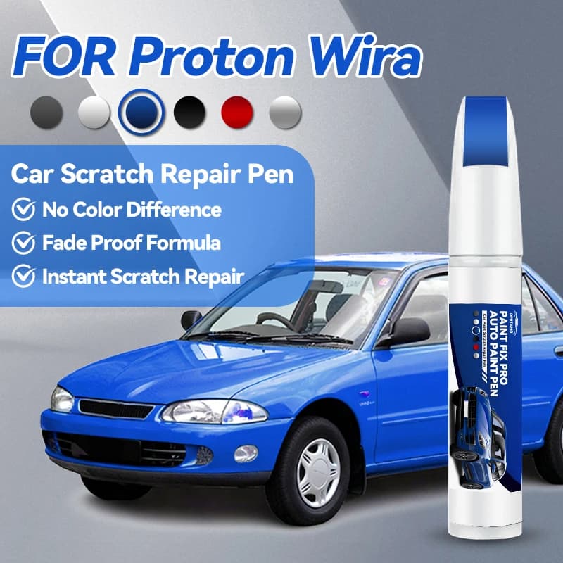 Car paint pen For Proton Wira auto paint concealer pencil acrylic paints body repair car accessories automotive detailing