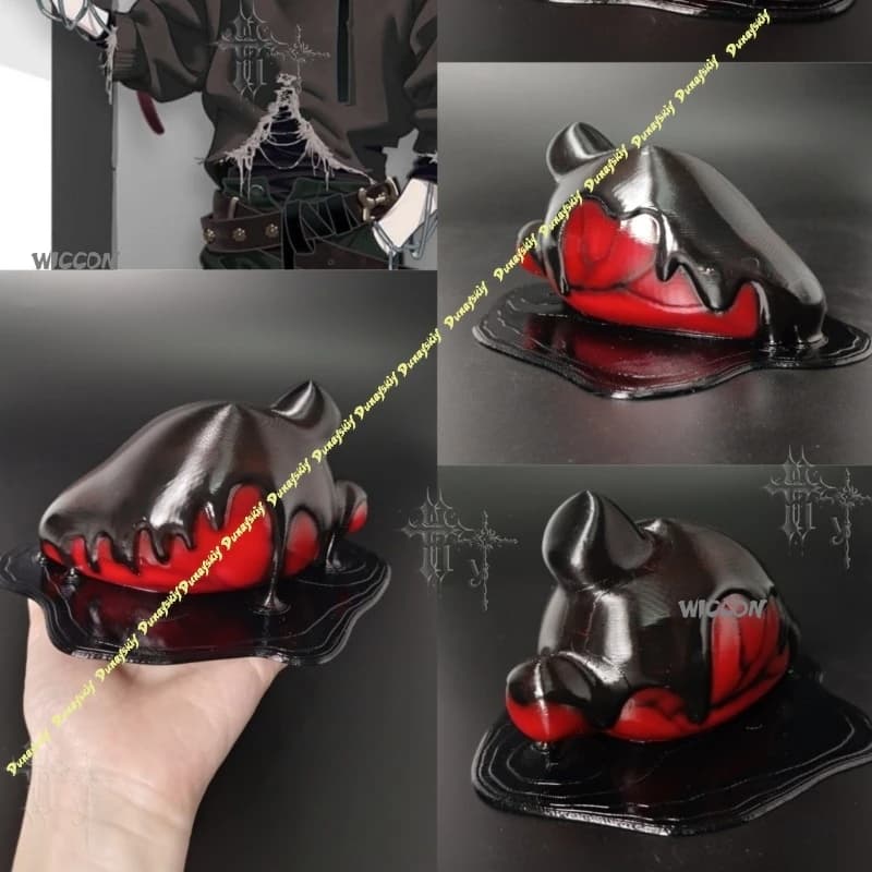 Alien Stage March Monster CAFE Limited Costume Till Chocolate Glazed Heart Complete Cos Props Convention Halloween Cafe Roleplay
