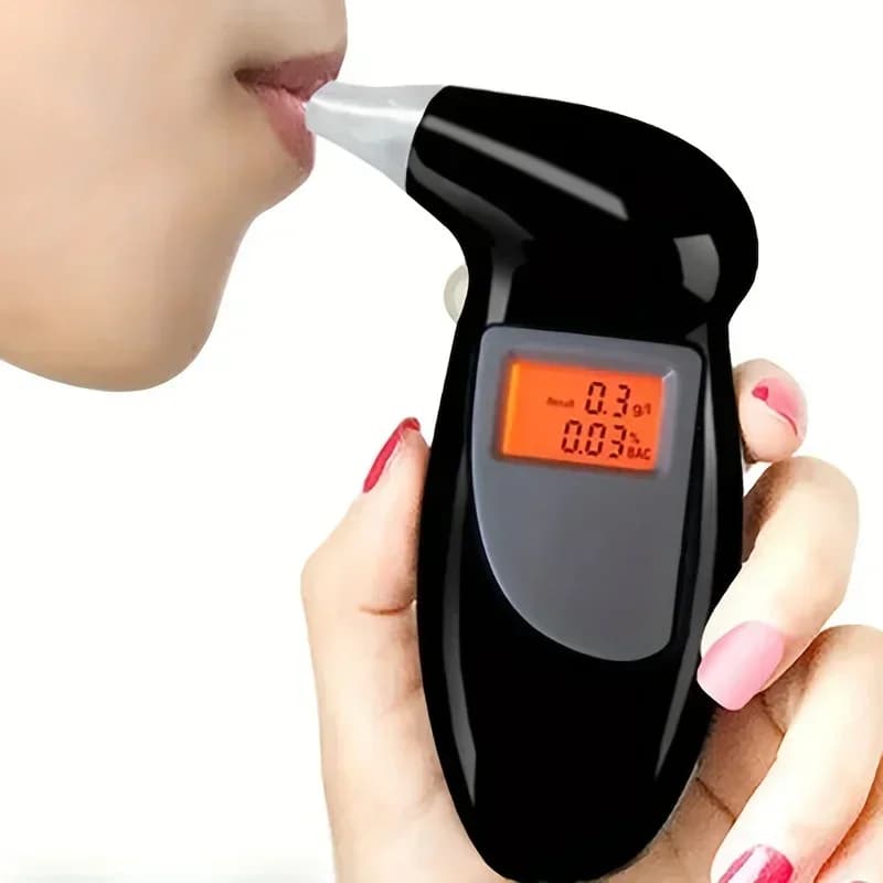 Prova con precisione il contenuto dell'alcol nel sangue con questo tester digitale per l'alcol sull'alcool nel sangue!