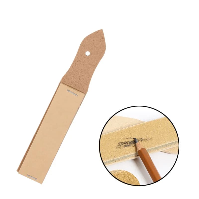 Sandpaper Sharpener Sketch Pencil Sharpener Sandpaper Charcoal Pencil Pointer Drawing Tools for Sharpening Pastel Sticks