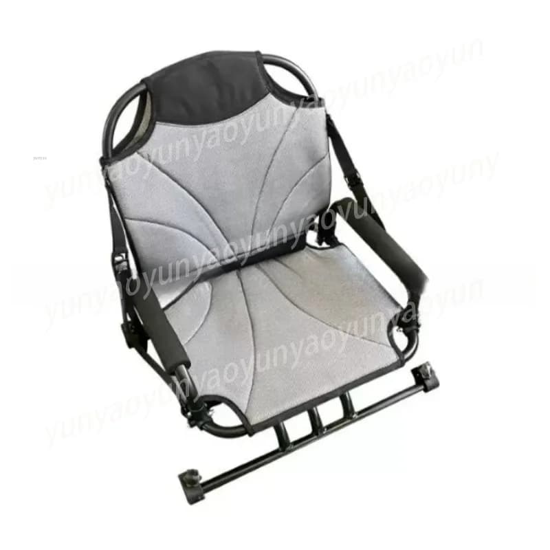 Beach Chair Kayak Backrest 360 Degrees Rotatable SUP Paddle Board Kayak Assault Boat Aluminum Seat