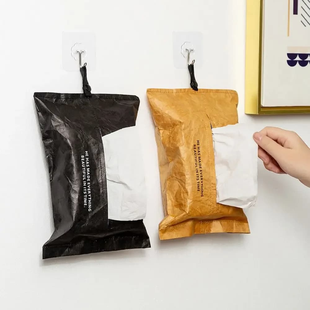 Handkerchief for Car Foldable, Handkerchief for Handkerchiefs, Waterproof and Dustproof Box