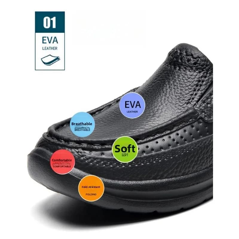 Nuovi Sandali Uomo 2026 in EVA con Punta Chiusa, Ciabatte da Cucina Antiscivolo per Interni/Esterni, Scarpe Estive Comode con Design a Larghezza Ampia