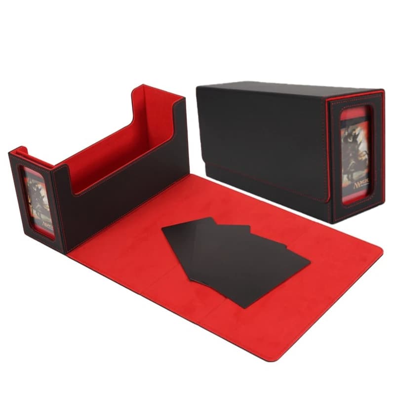 Custodia per carte classificata in pelle PU Custodia per carte classificata PSA compatibile con porta carte collezionabili per carte da gioco PSA Baseball Football