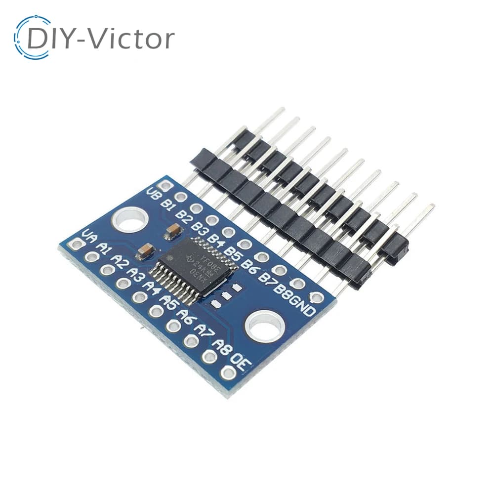 5Pcs TXS0108E 8 Channel Logic Level Converter Bi-Directional High Speed Full Duplex Shifter 3.3V 5V for Arduino Raspberry Pi