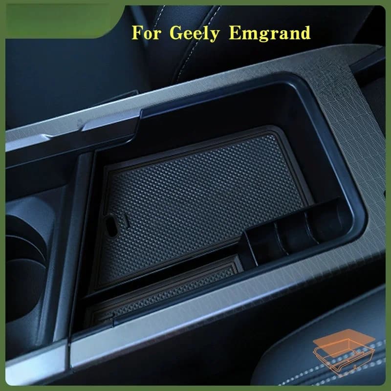 For Geely Emgrand 4th Generation Automatic Edition 2022-2025 Auto Control Arm Central Control Box Storage Box Auto Storage Box Organization