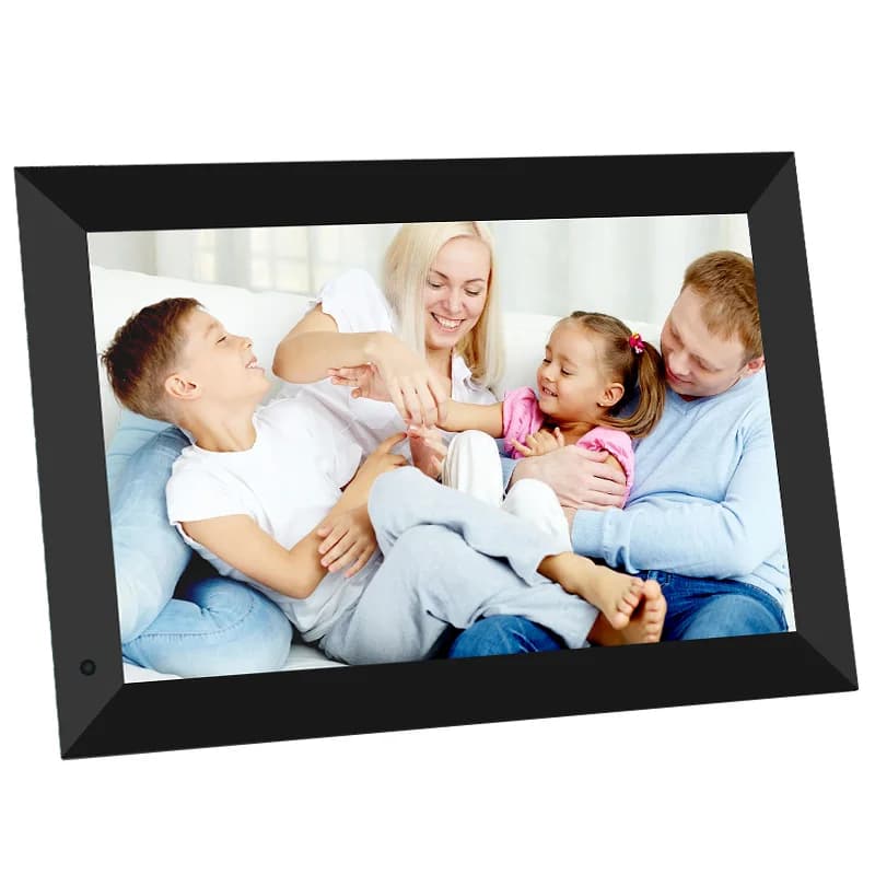 Cornice per foto digitale USB elettronica con schermo LCD HD da 8 pollici 16:9 TF/USB