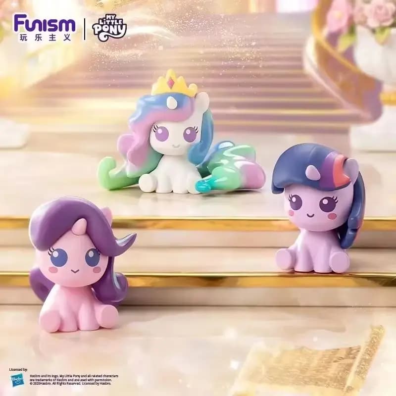Box Set Surprise My Little Pony - Mini Toys with Characters Applejack and Pinkie Pie, Ideal as Birthday Gifts or Decorations