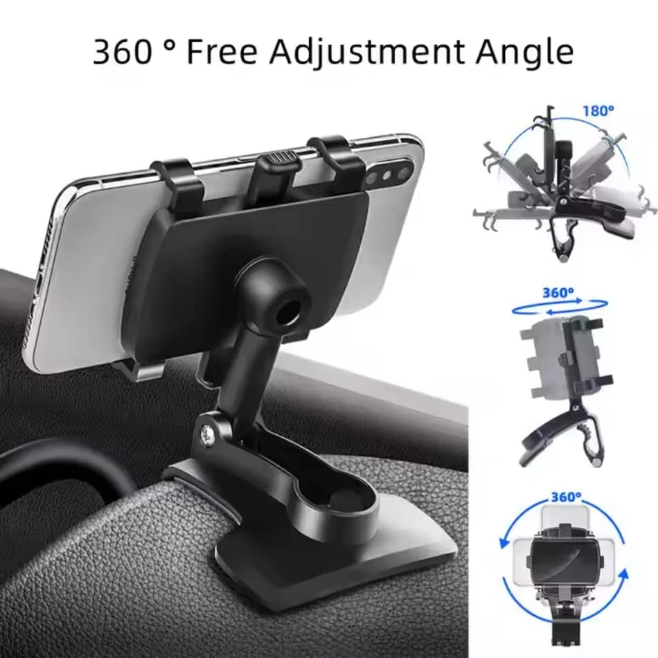 Adjustable Car Mobile Phone Holder Phone Stand Holder for IPhone Xiaomi Redmi Huawei Samsung Universal Mobile Phone Holder