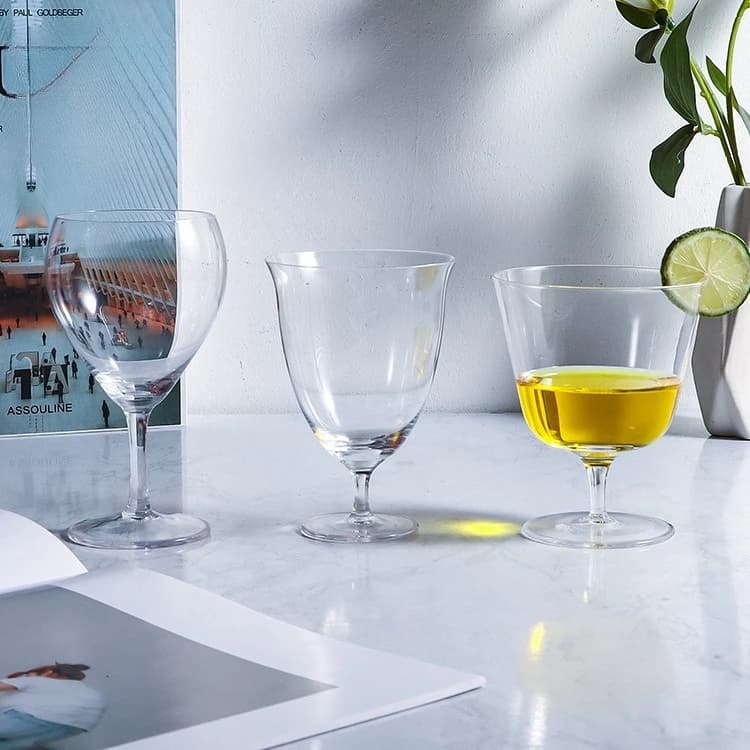 Tazza da cocktail Martini in vetro cristallo giapponese Kimura Tazza da vino dolce creativa con piede basso