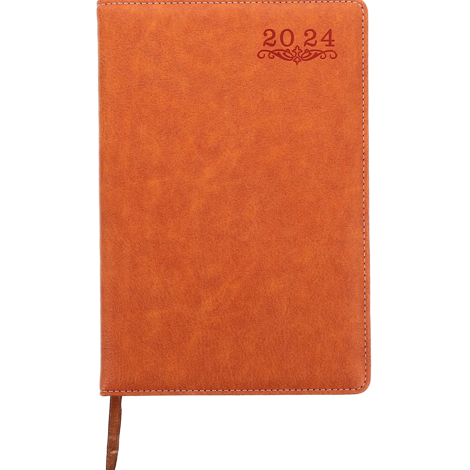 Yearly Planner Notebook Slim Portable Daily Schedule Notepad for Vacation Business Trips Office Use Teachers Students Minimalist