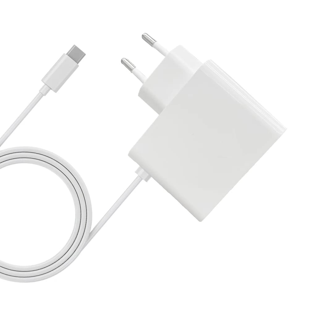 Caricabatterie rapido da parete USB C GaN PD da 65W USB-C lunghezza del cavo adattatore di alimentazione di tipo C compatibile con gli smartphone Mac Book Pro Lenovo Acer