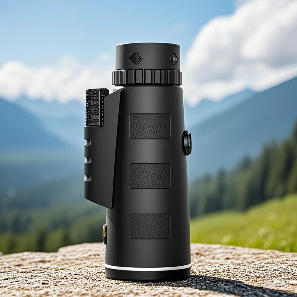Telescopio monoculare 40X60 HD Binocolo professionale potente notturno Mini zoom tascabile impermeabile con smartphone Caccia campeggio
