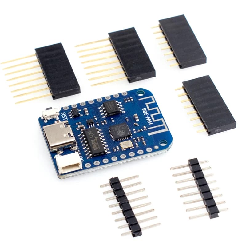 WEMOS D1 Mini V4.0.0 TYPE-C USB WIFI Scheda IoT basata su ESP8266 4MB LOLIN 12C MicroPython Nodemcu Compatibile con Arduino