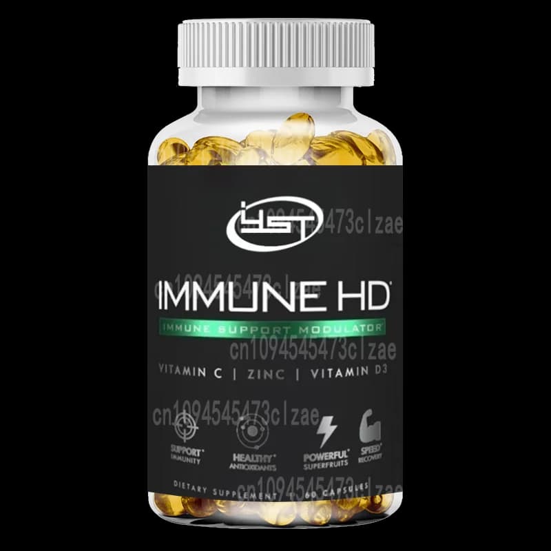 High definition immune support supplements, elder, equinacea, vitamin C, D3, zinc, formula for health and immune health