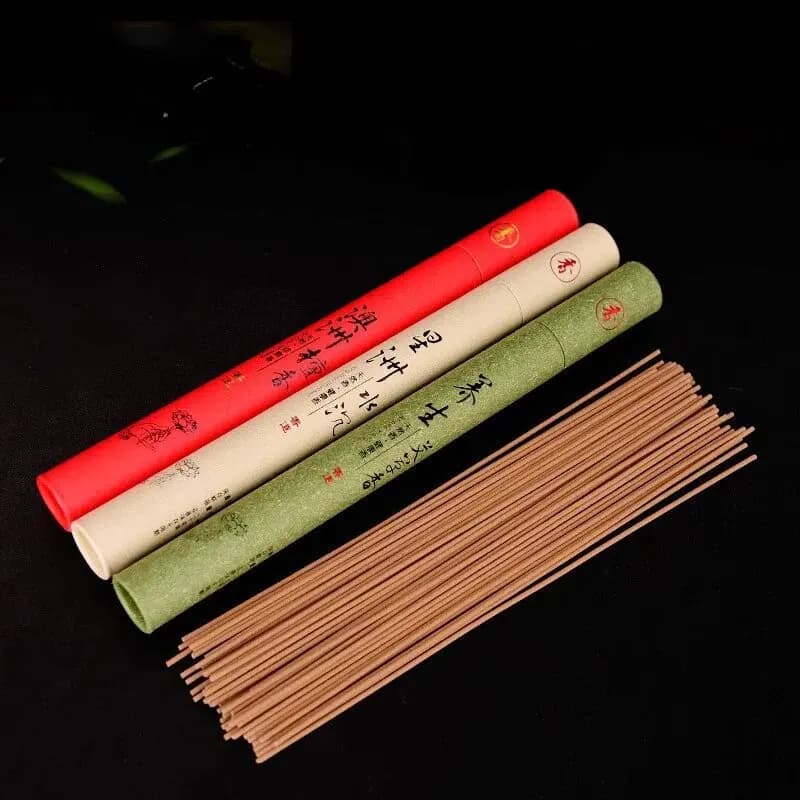 40 bastoncini di incenso naturale al sandalo, circa 20g, profumo di lavanda e oud, per la casa, cerimonie di benedizione e preghiera.