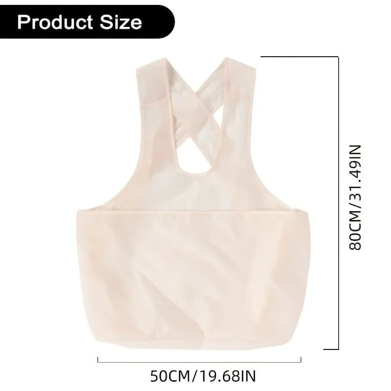 yesAll-in-One Laundry Apron with Storage Function, Lightweight No-Bend Drying Bag, Multi-scenario Household Must-Have for Daily