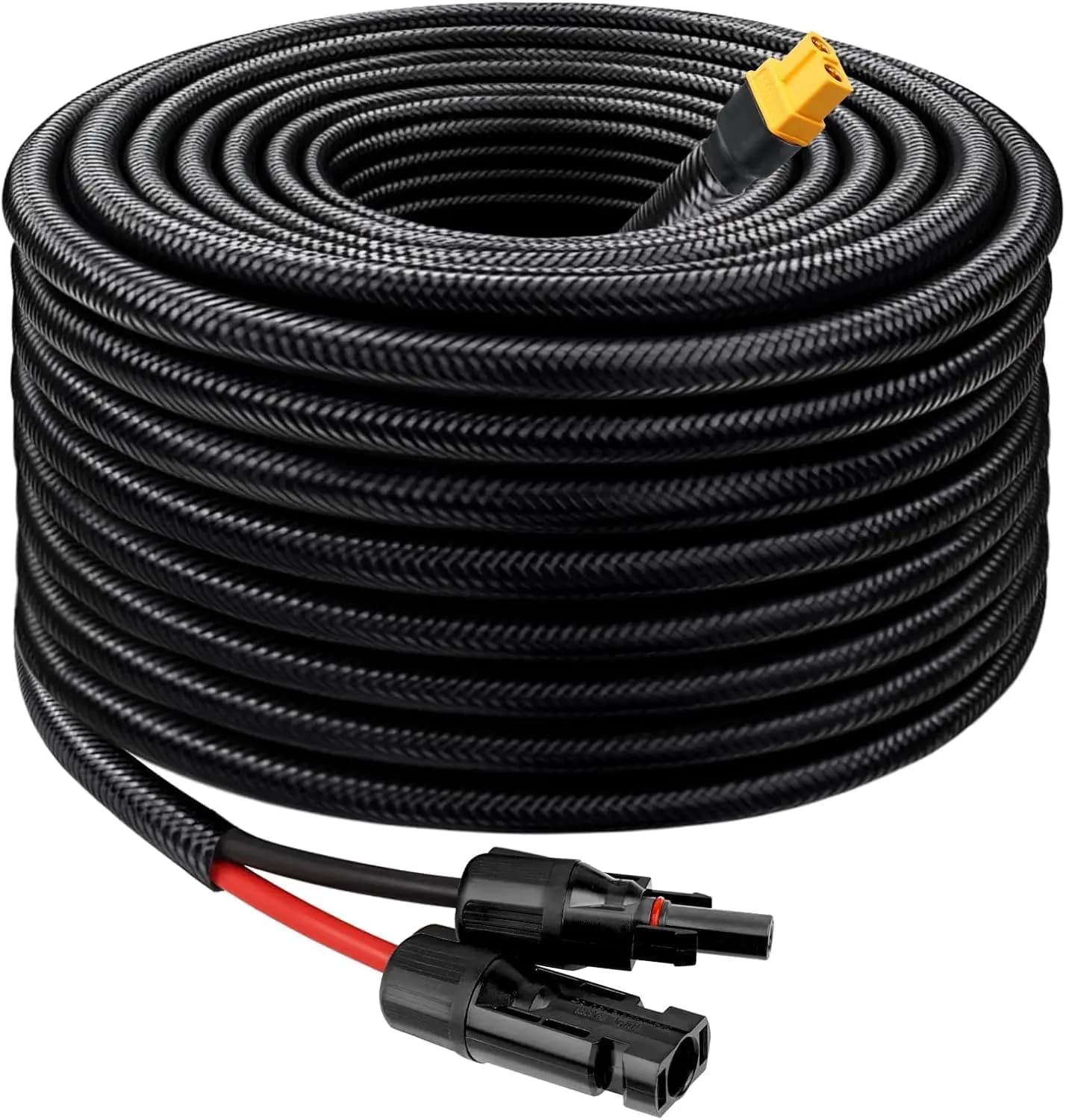 Solar Connector to XT60 Cable 10AWG 100FT Extension Cord for Solar Panel Battery RV Outdoor Portable Power Station