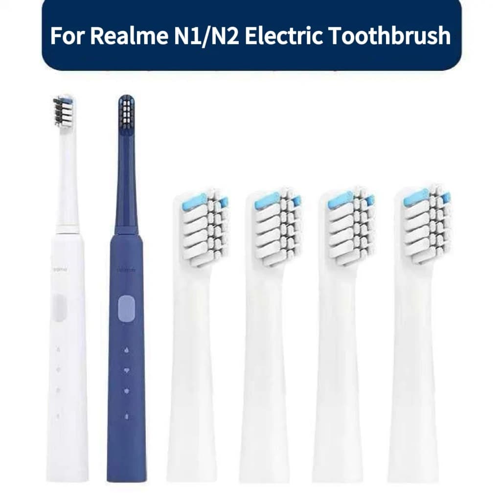 For Realme N1 N2 RTX2103 SN301 Electric Toothbrush Replacement Heads Soft DuPont Bristle Nozzles,4/8/16pcs