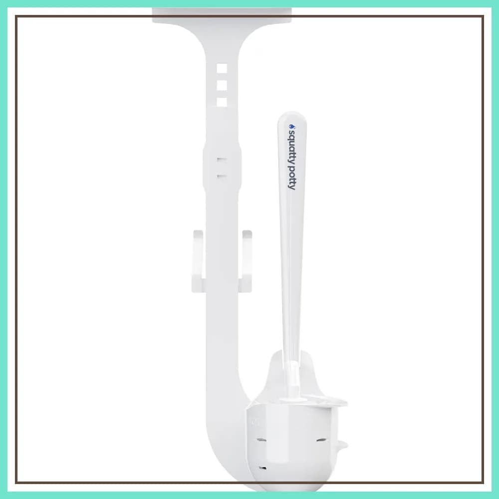 Squatty Potty Invisibrush Spazzola per WC Nascosta - Strumento di Pulizia Salvaspazio
