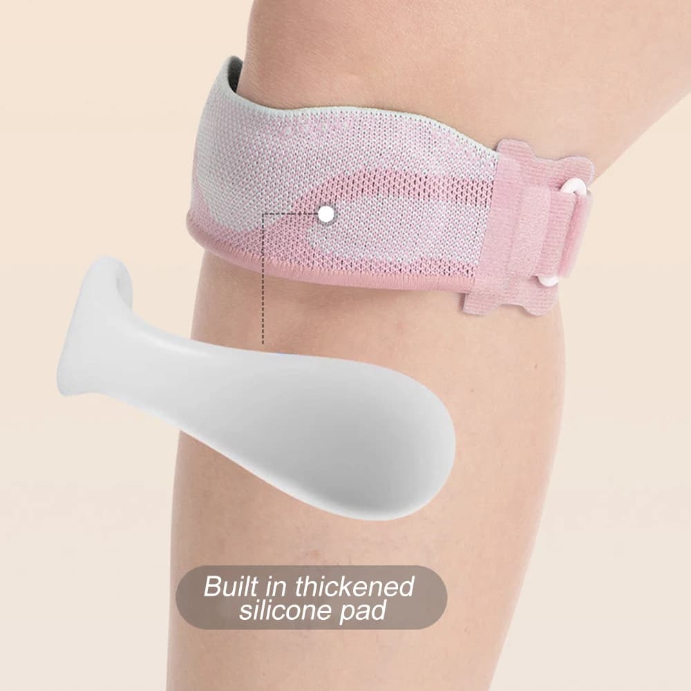 1 fascia stabilizzatrice per la rotula, supporto per ginocchio per donne e uomini, ginocchiere per corsa, allenamento, sollevamento pesi, artrite