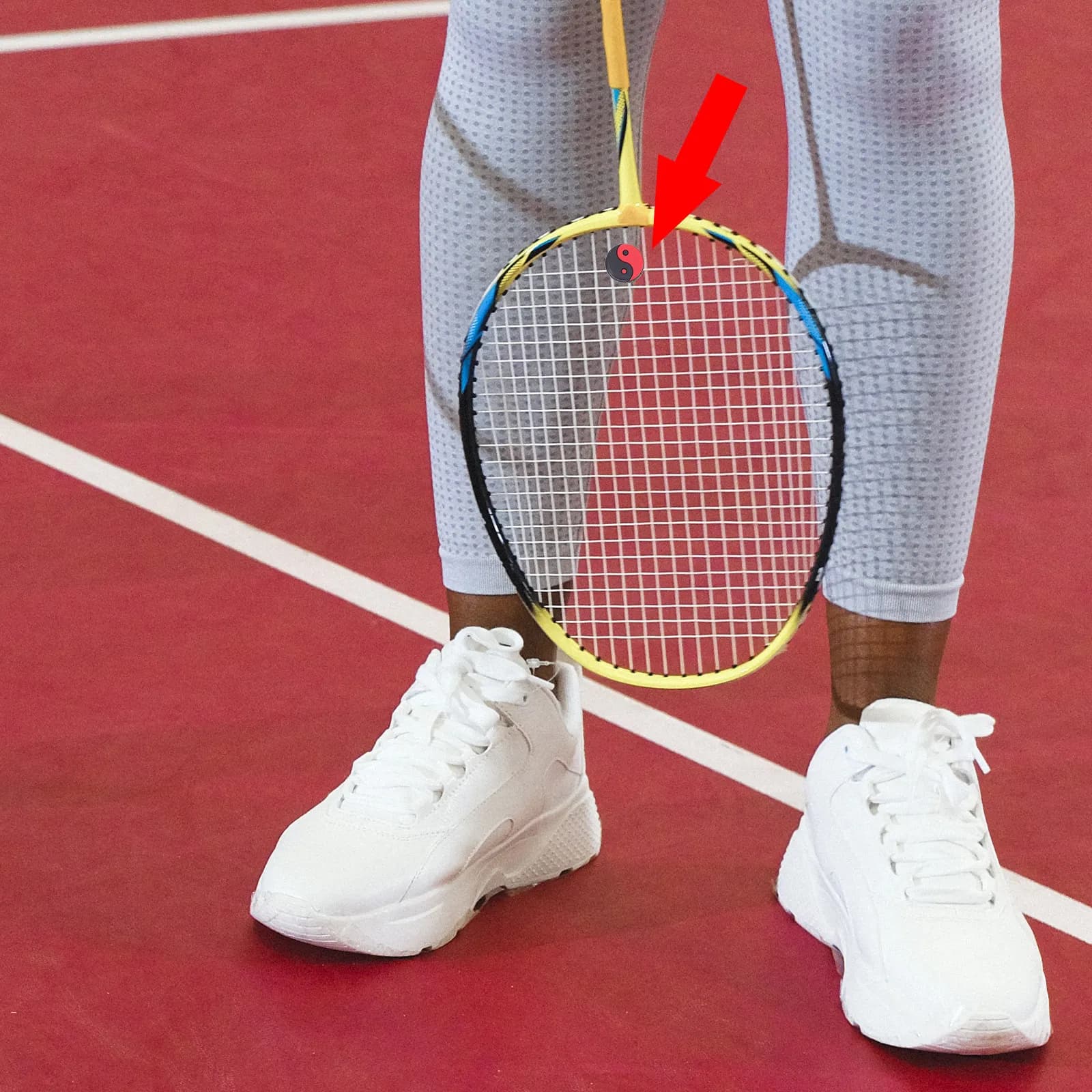 Set di 1 Ammortizzatore di Vibrazioni per Racchetta da Tennis in Silicone, Riduce gli Urti e Migliora il Comfort, Accessorio Sportivo