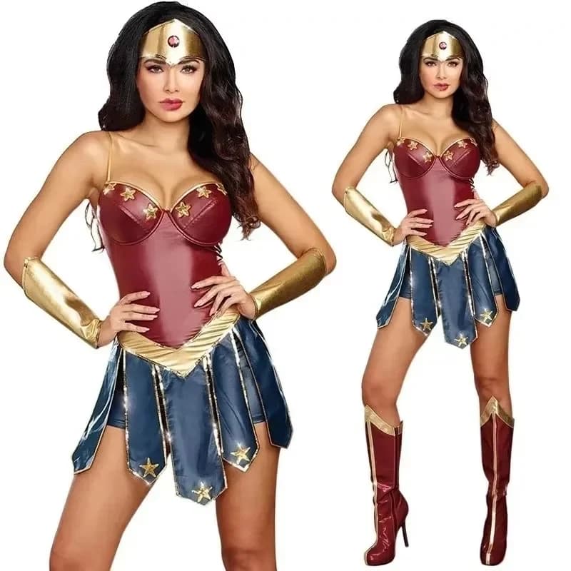 Costumi Cosplay 2026 per Donne, Abbigliamento in Pelle, Costumi di My Hero Academia per Adulti, COS Wonder Cosplay Anime