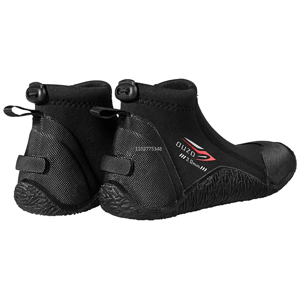 3mm Diving Boots for Men Women Low Cut Anti-slip Shoes Abrasion Resistant Beach Snorkeling Surfers Fishing Water Shoes