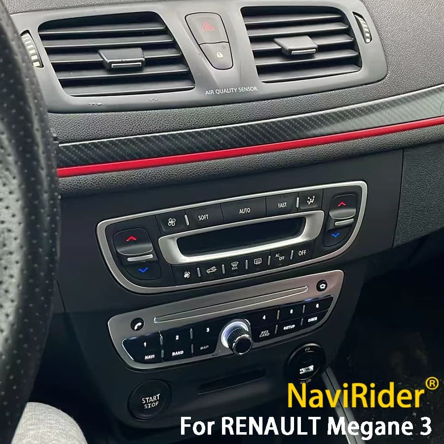Pannello di controllo stile OEM per RENAULT Megane 3 2008-2014 per RENAULT Fluence 2013-2016 per controllare lo lettore video dell'auto con schermo Android