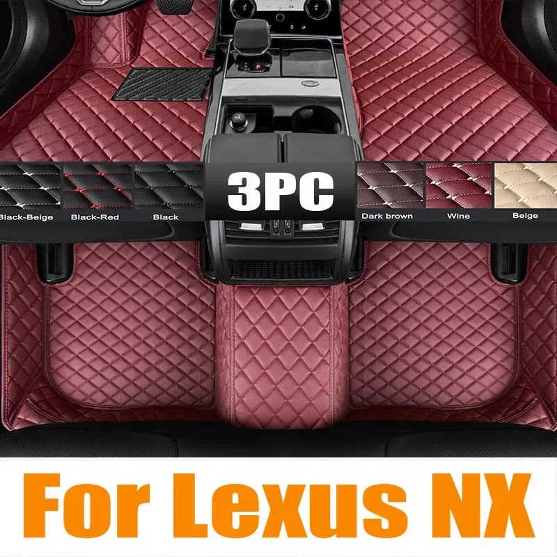 Auto Speciale Pavimento Pad per Lexus NX 200t 300h 2015 ~ 2021 2016 2017 Liner TPE Impermeabile Copertura Completa Spazio Ttrunk Zerbino Tappeto Accessorie