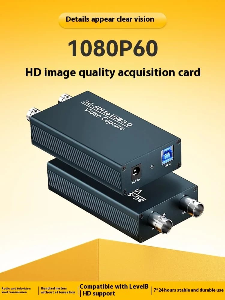 La scheda di acquisizione audio e video da SDI a USB 3.0 supporta il computer 1080P ad alta definizione e la registrazione OSB mobile