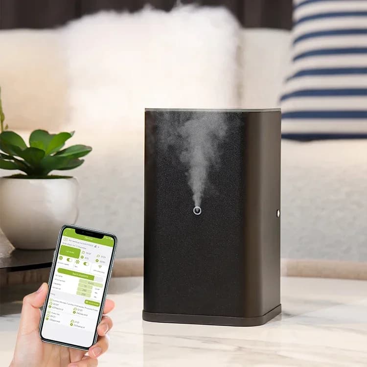 GB-800 Wifi Grande Nebbia Spray Umidificatore Profumo d'aria Nebulizzatore HVAC Compatibile per Uso in Spazio Commerciale di Hotel Domestico
