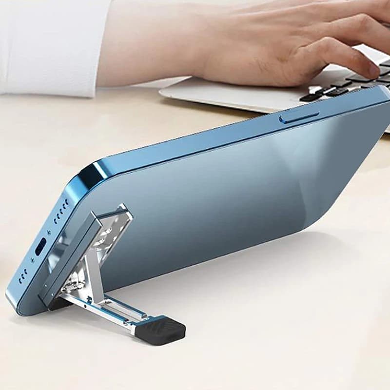 Nuovo Supporto per Laptop XM in Lega di Zinco, Regolabile in Altezza, Pieghevole, Antiscivolo, Mini Stand per Laptop