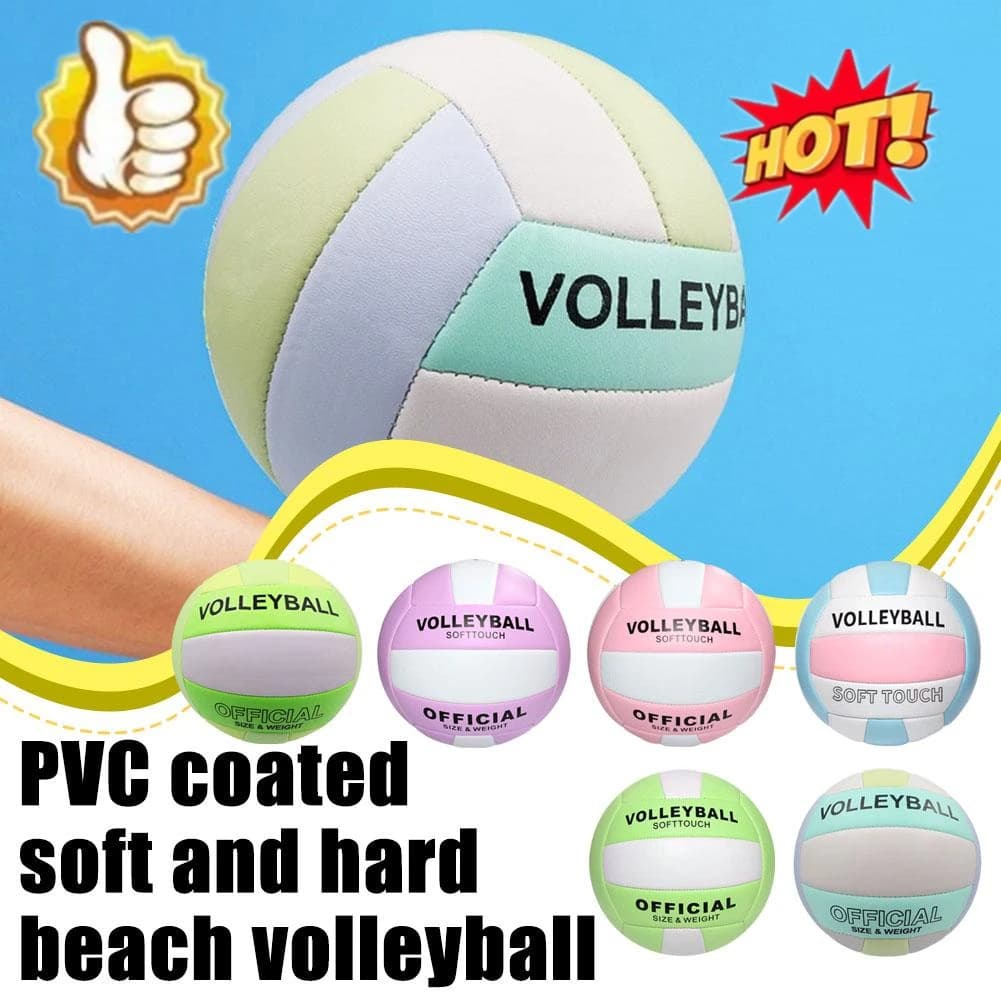 2025 NUOVO Pallavolo Formato Ufficiale No.5 Macchina da Cucire Soft Beach Air Pallavolo Palline da Partita Professionali per Adolescente Principiante