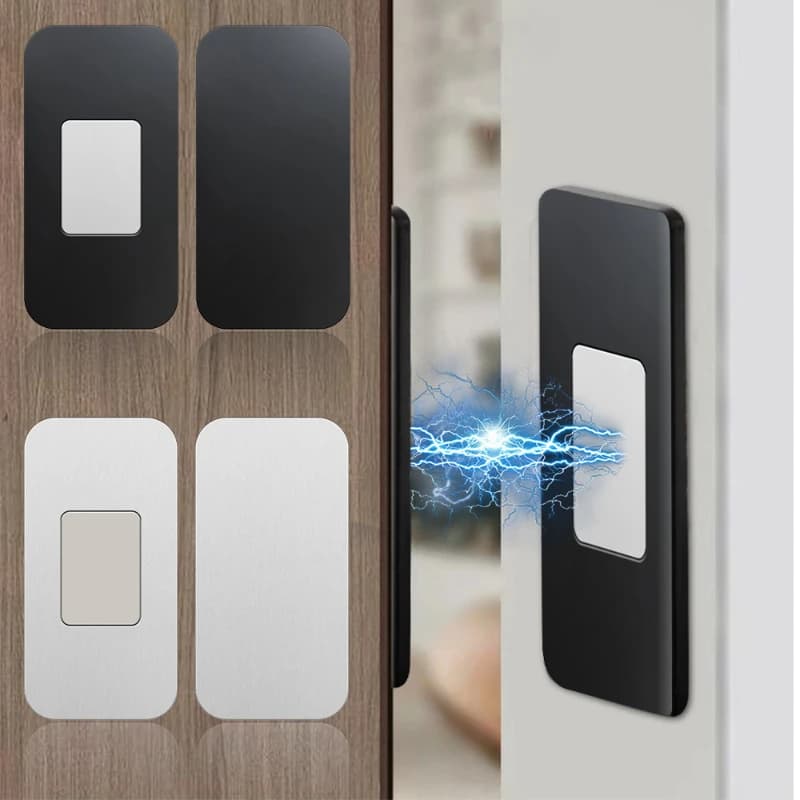 3 set di chiusura magnetica per porta dell'armadio, armadio, porta dell'armadio, chiudiporta, hardware per mobili, cassetto, chiusura magnetica, fermaporta magnetico