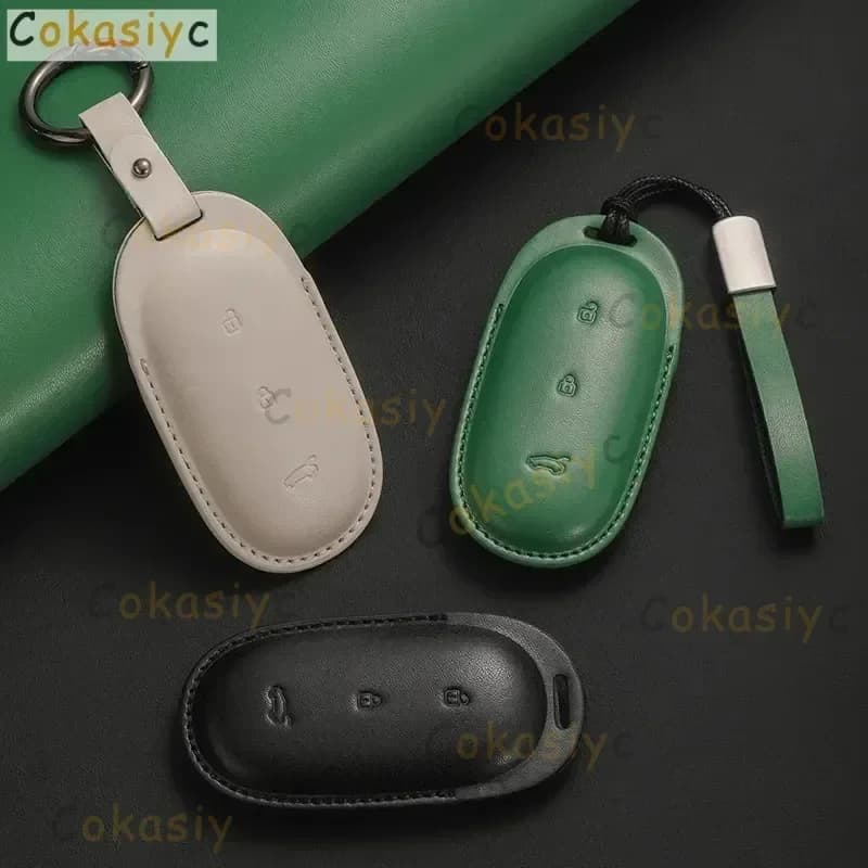 Custodia protettiva per chiave auto con telecomando in pelle per portachiavi automatico leader Lixiang L7 L8 L9 one 2022 2023 Li