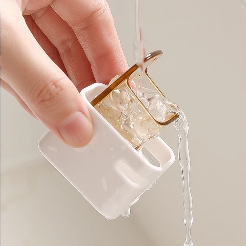 New Wall Brush Holder Without Drilling, Bathroom Brush Holder, Electric Brush Organizer