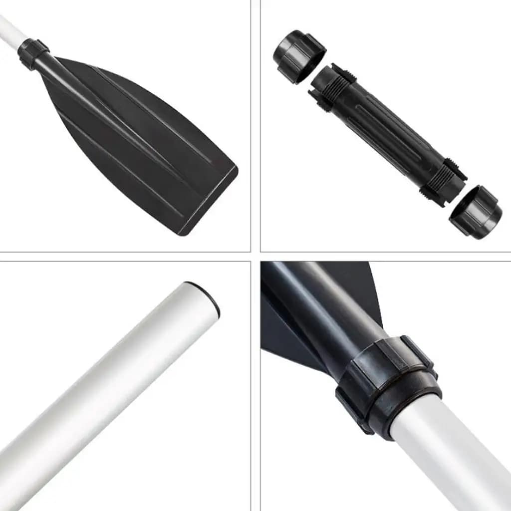 Pagaie per kayak Pagaia per barche gonfiabili Accessori leggeri Nero