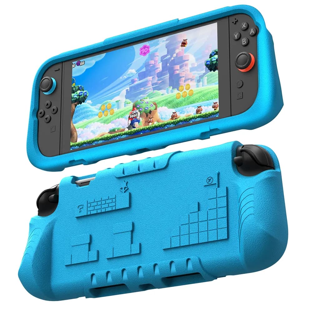 NS2 Silicone Protective Case for Switch 2 Console Soft Touch Shockproof NS2 Integrated Protective Shell Case Cover