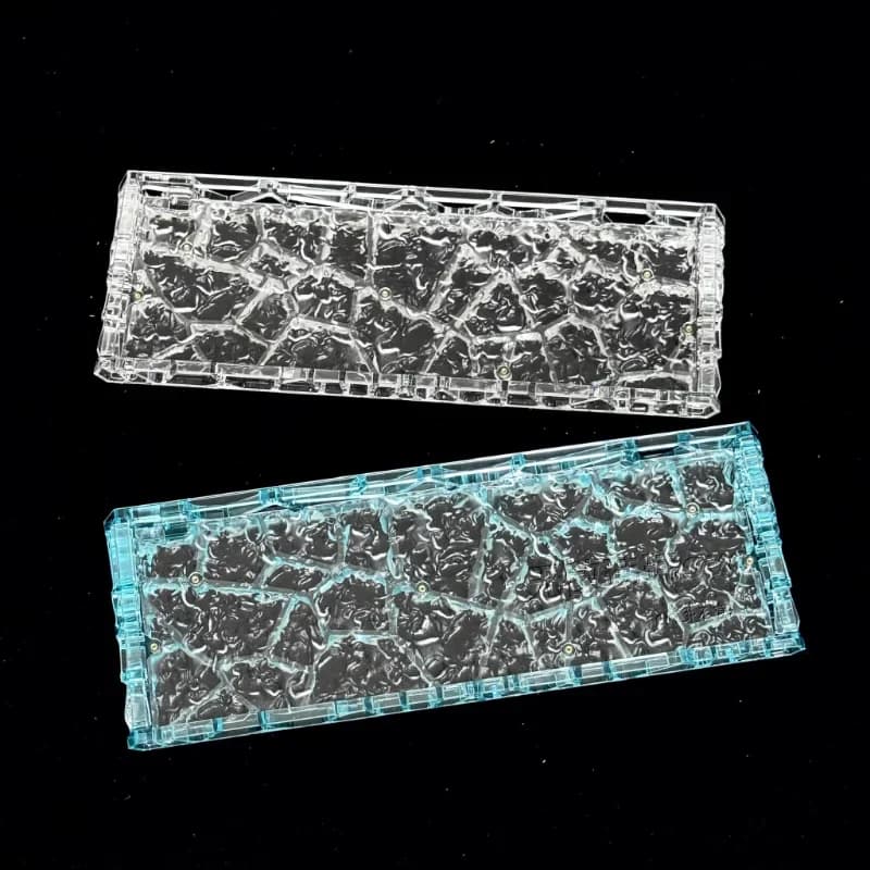 Holy60 translucent keyboard case, custom 3D resin skeleton case for mechanical keyboards, player accessories, gifts