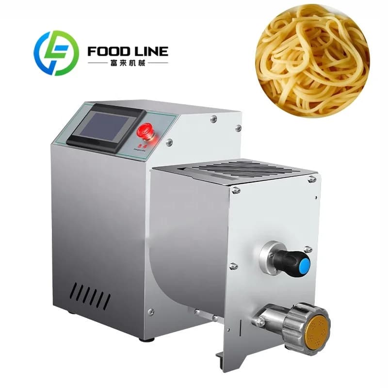 Electric Automatic Pasta Maker Machine Steam Heated Noodle Maker New Condition 220V Motor for Wheat Flour 100kg Manufacturing