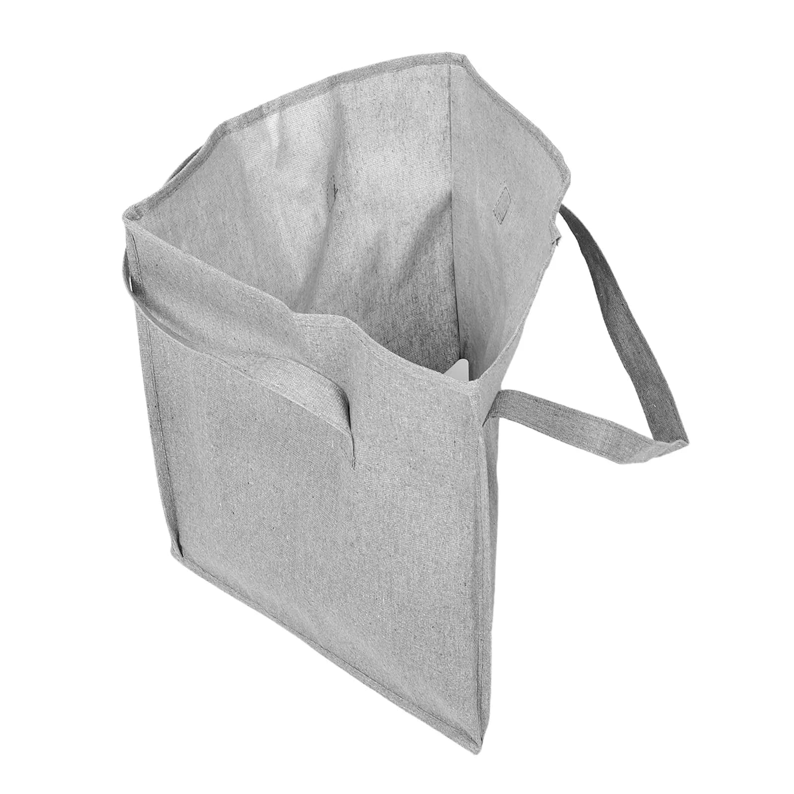 Triangle Hanger Storage Bag Foldable Fabric Clothes Organizer with Handles Space Saving Wardrobe Closet Dorm Laundry Room