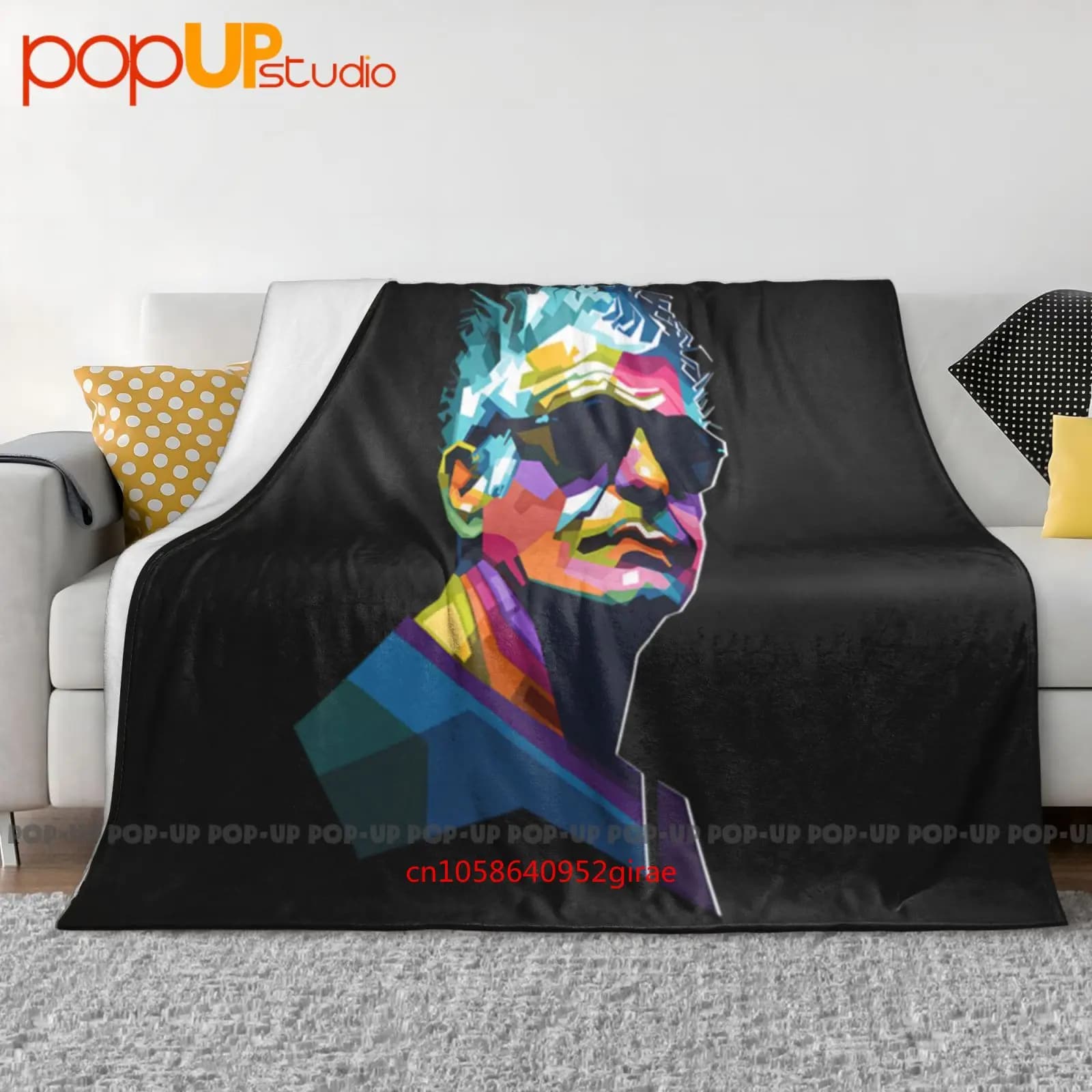 Nwt 1599 Anthony Bourdain Legend Coperta ultra morbida trapunta invernale Copridivano Copriletto