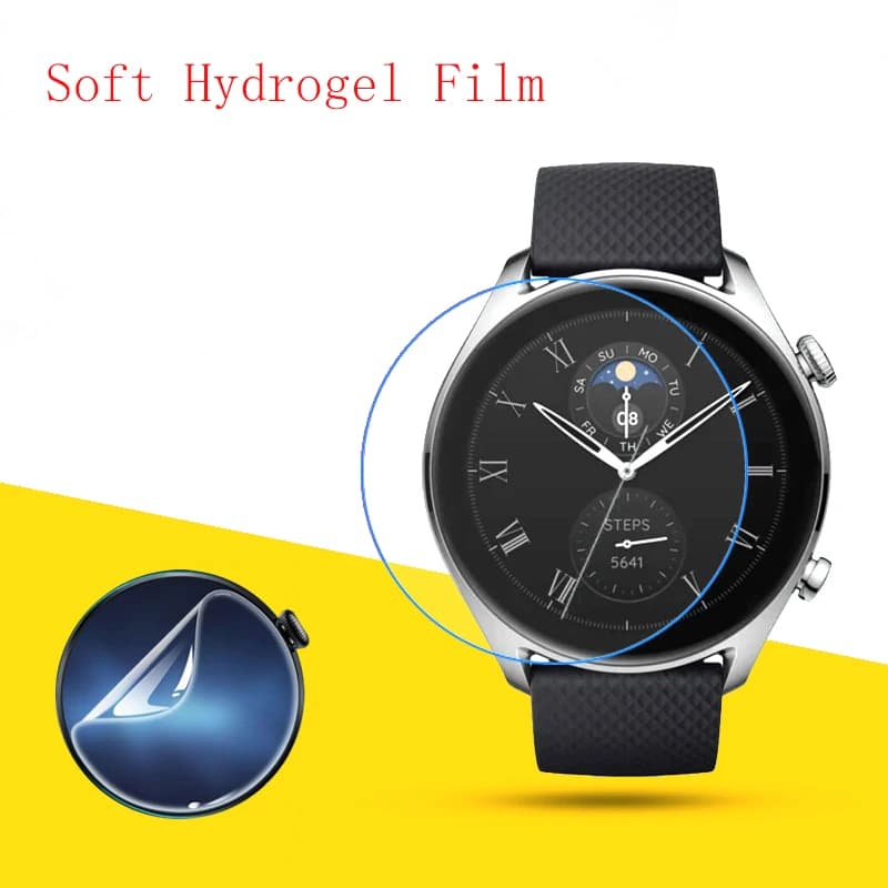 Pellicola morbida idrogel trasparente HD trasparente protezione protettiva orologio intelligente per Amazfit GTR 4 edizione limitata 10 pezzi